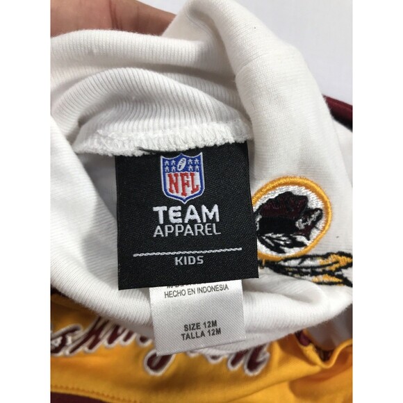 Washington Redskins Cheerleading Dress w/ Turtleneck  - 12 Months - Picture 5 of 6